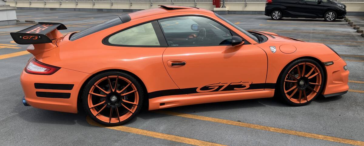 有名ショップにてエンジン載替済911（997） ガルウイング?フルエアロ?アラゴスタ車高調?可変マフラー?特注OZ?室內カーボン?車検有