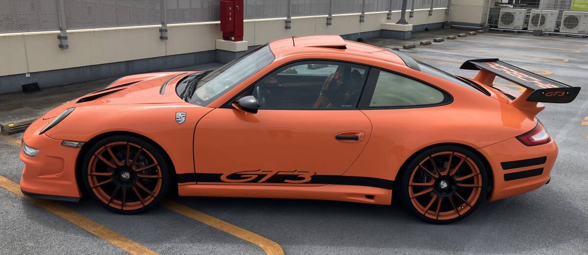 有名ショップにてエンジン載替済911（997） ガルウイング?フルエアロ?アラゴスタ車高調?可変マフラー?特注OZ?室內カーボン?車検有