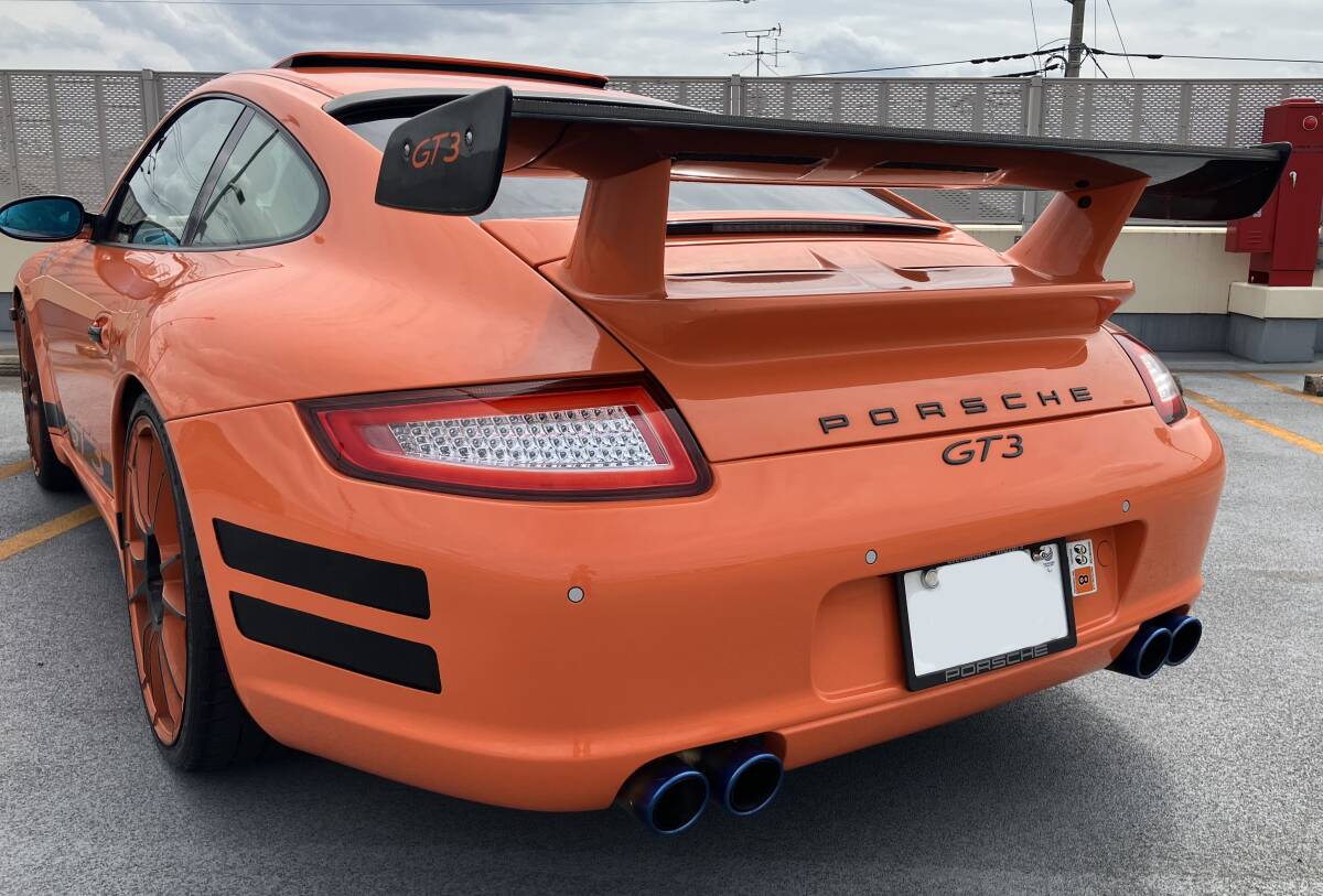 有名ショップにてエンジン載替済911（997） ガルウイング?フルエアロ?アラゴスタ車高調?可変マフラー?特注OZ?室內カーボン?車検有