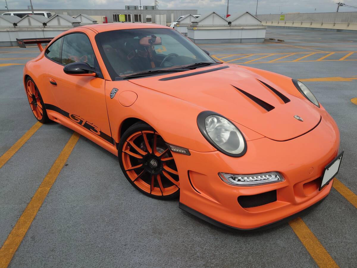 有名ショップにてエンジン載替済911（997） ガルウイング?フルエアロ?アラゴスタ車高調?可変マフラー?特注OZ?室內カーボン?車検有