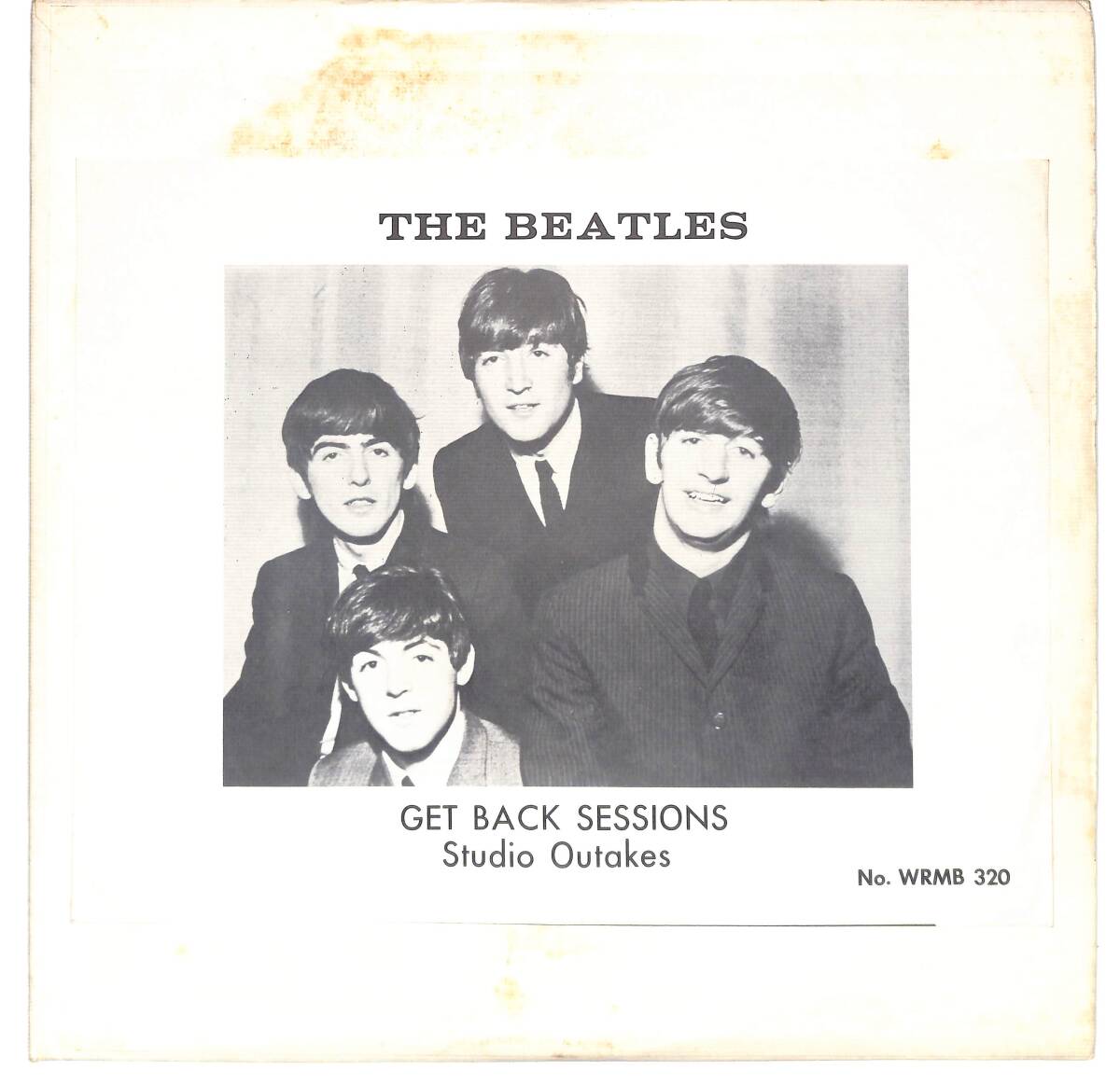 g3036/LP/The Beatles/Get Back Sessions/Studio Outtakesr/マト WRMB 335-A/335-B