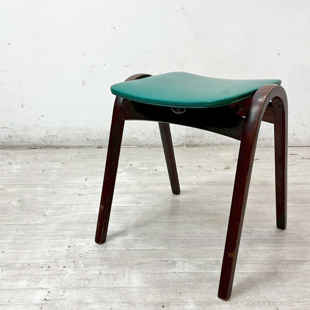 HPY ST HNK　スツール　ひのき国産　4脚（受注生産）　ブラウン HPY ST HNK スツール ひのき国産 4脚（受注生産） ブラウン HPY