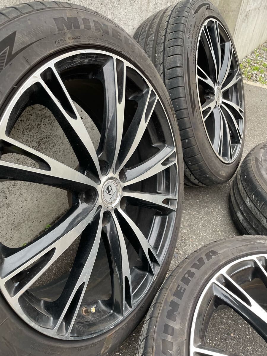 20 дюймовый PCD114.3 5 дыра 8.5j +45 4 шт. комплект 245/45r20 неоригинальные литые диски шина 