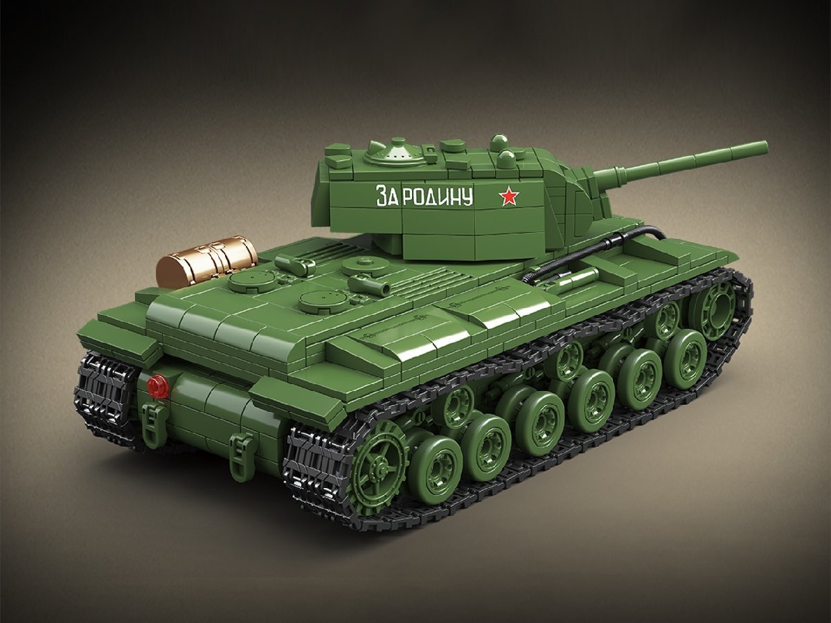 M0136P AFM ソ連軍 KV-1 1941型 重戦車 1192Blocks_画像2