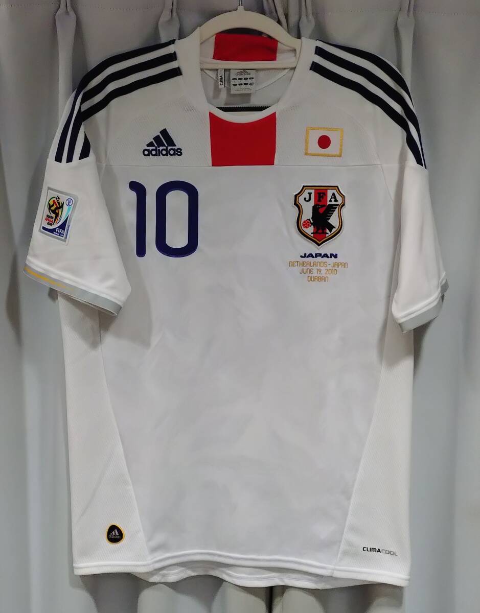 日本代表 中村俊輔 2010ワールドカップ ユニフォーム 横浜FC 特価】 中村俊輔 日本代表 2010ワールドカップ 横浜FC