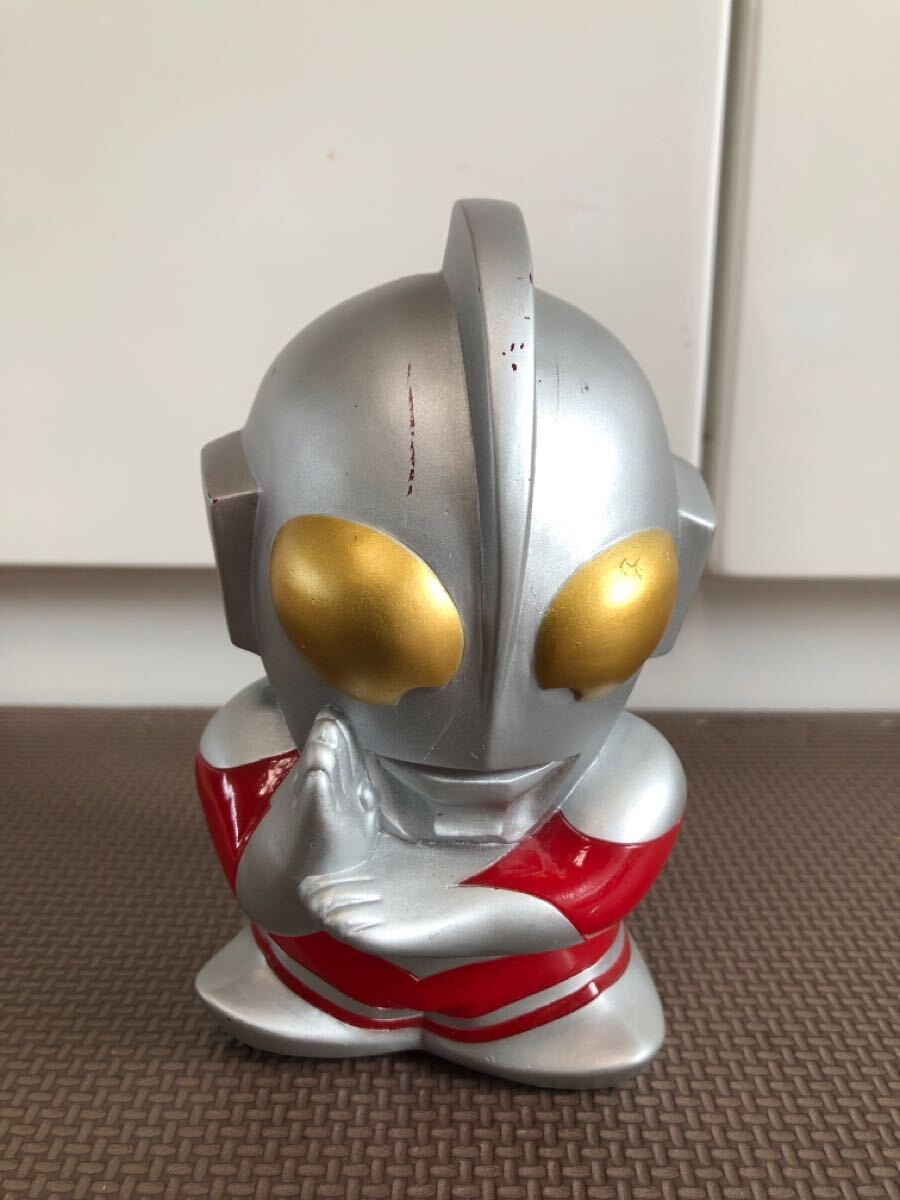 1995年 YUTAKA ユタカ 円谷プロ SD ウルトラマン 貯金箱 デフォルメ フィギュア　当時物　現状品_画像1