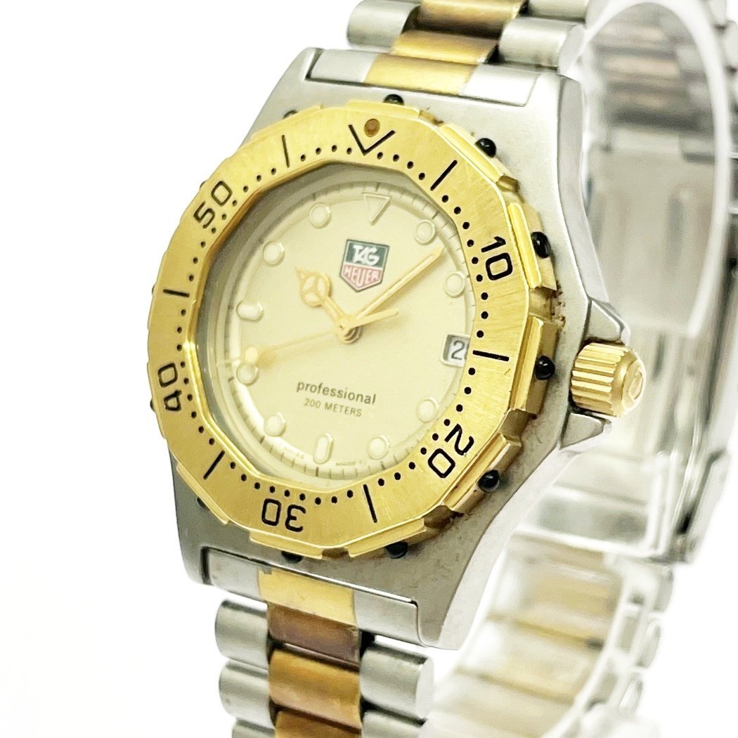 [1 иен старт ]TAG HEUER TAG Heuer 935.413 Professional GP×SS кварц boys наручные часы 400311