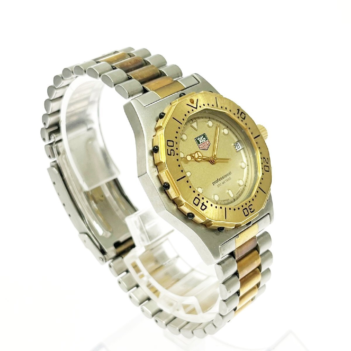 [1 иен старт ]TAG HEUER TAG Heuer 935.413 Professional GP×SS кварц boys наручные часы 400311
