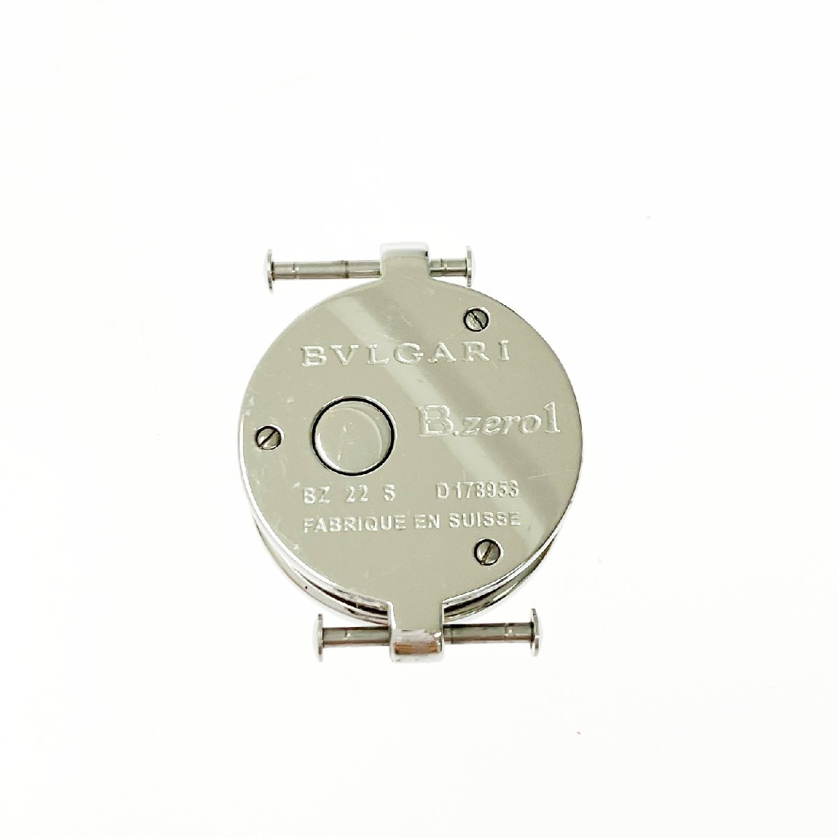 【1円スタート】BVLGARI ブルガリ BZ22S ビーゼロワン SS ホワイト文字盤(pán) クオーツ レディース腕時(shí)計(jì) 427738