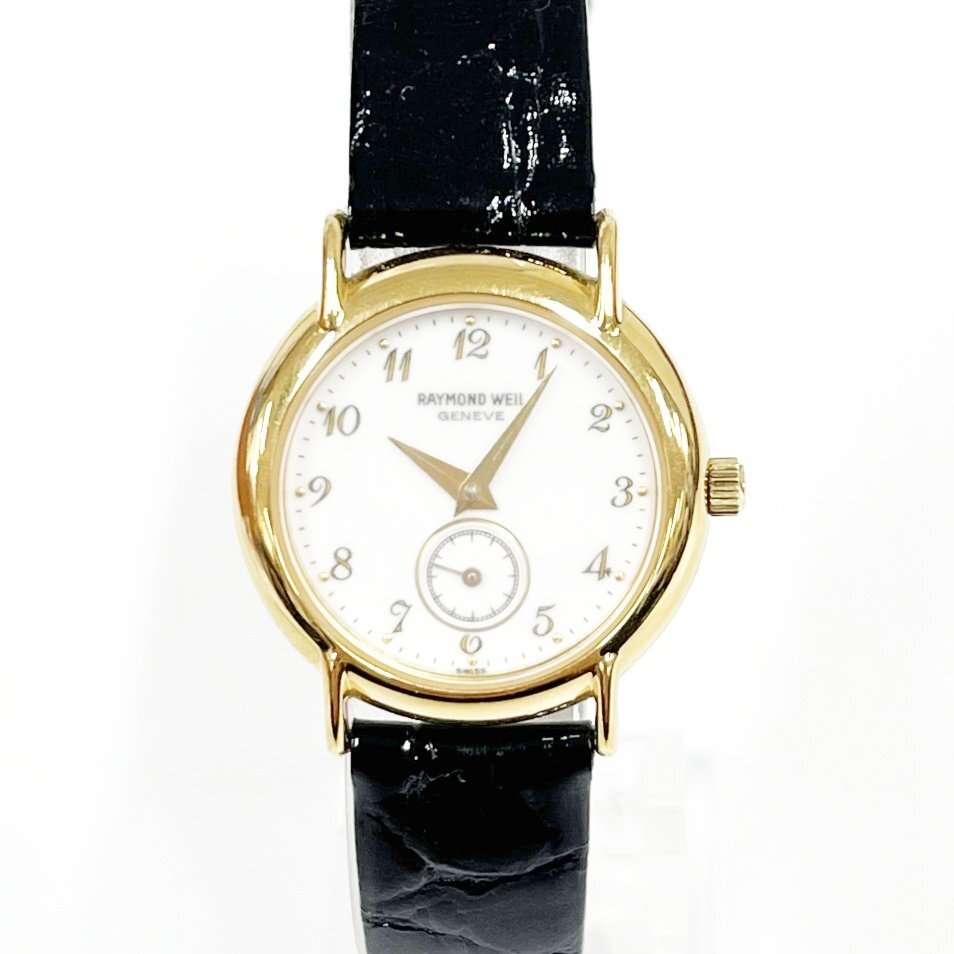 オンラインショップ WEIL 1円スタート】RAYMOND レイモンドウェイル 18K スモセコ 時計
