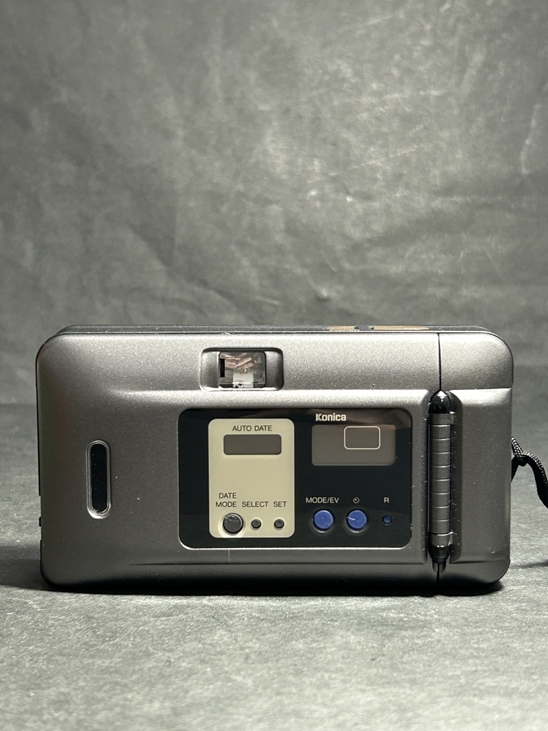 * collector стоит посмотреть Konica Konica BiG mini F большой Mini компакт-камера пленочный фотоаппарат линзы 35mm F3.5 с коробкой op967