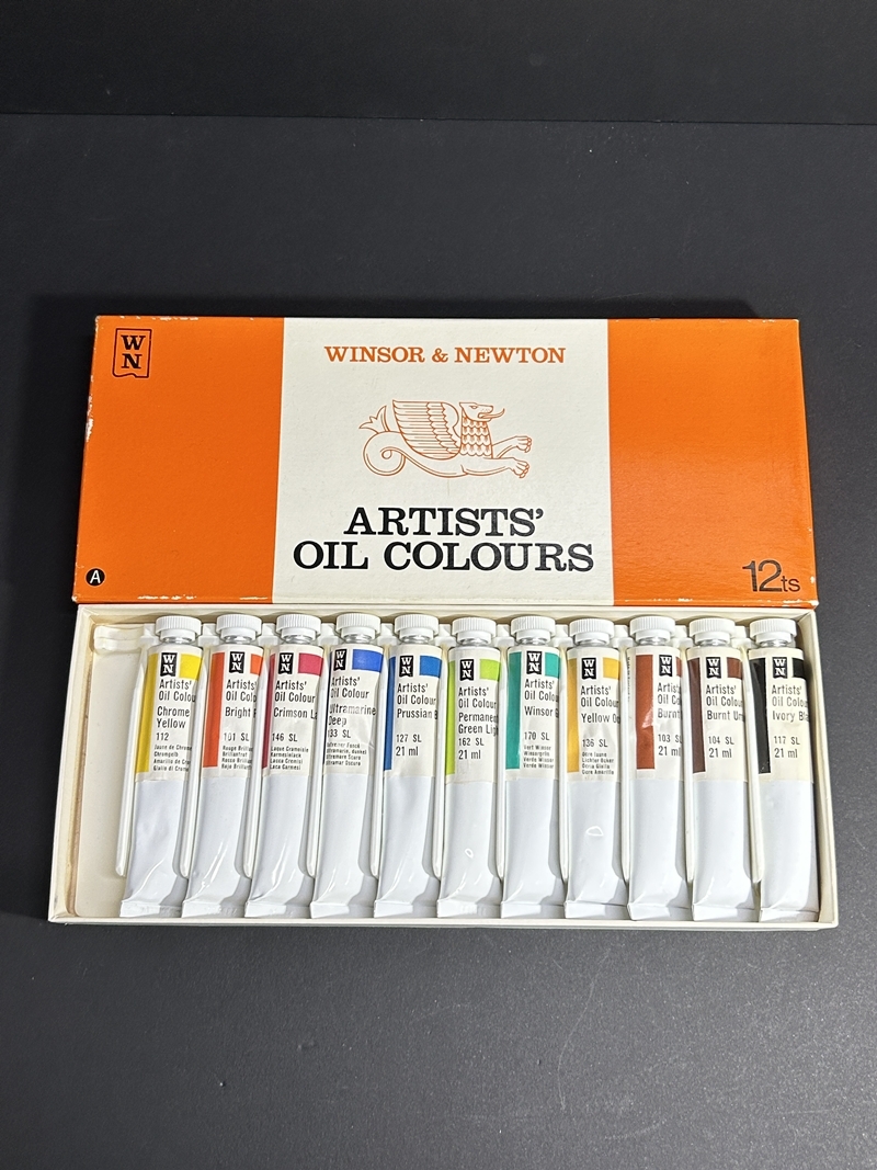 ● コレクター必見(jiàn) WINSOR&NEWTON ARTISTS OIL COLOURS ウィンザーアンドニュートン 油絵 絵の具 畫(huà)材道具 Nr41