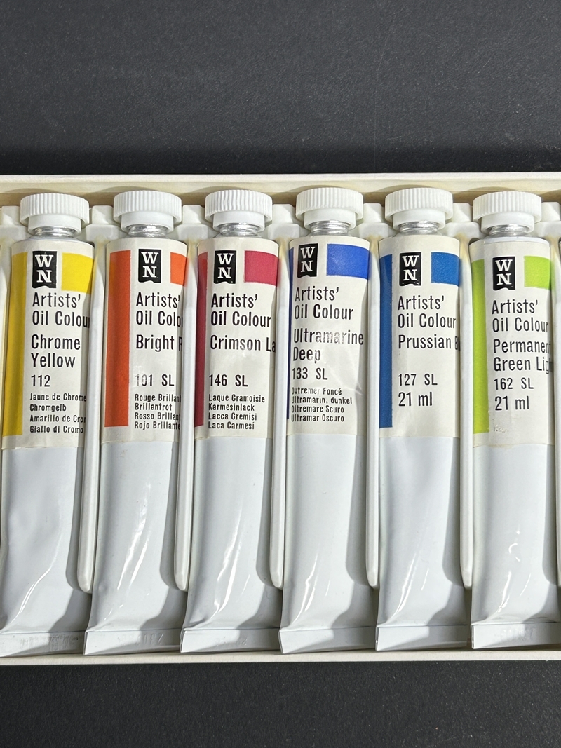 ● コレクター必見(jiàn) WINSOR&NEWTON ARTISTS OIL COLOURS ウィンザーアンドニュートン 油絵 絵の具 畫(huà)材道具 Nr41