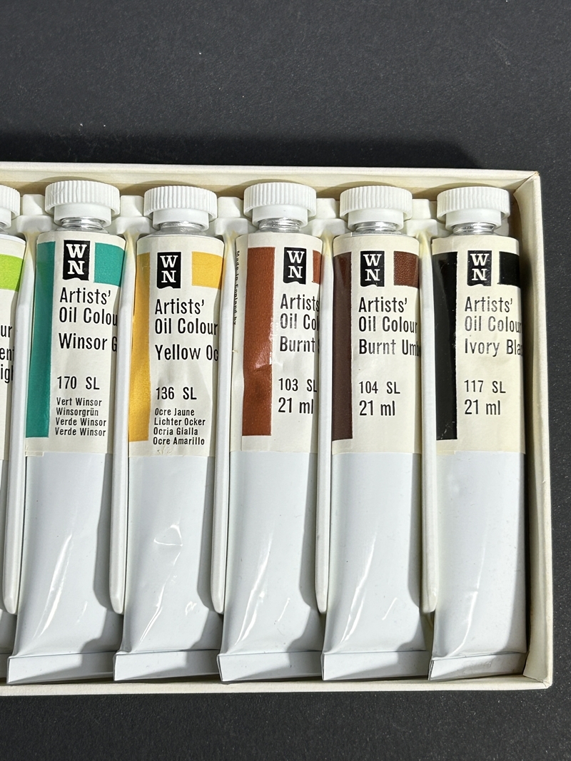 ● コレクター必見(jiàn) WINSOR&NEWTON ARTISTS OIL COLOURS ウィンザーアンドニュートン 油絵 絵の具 畫(huà)材道具 Nr41