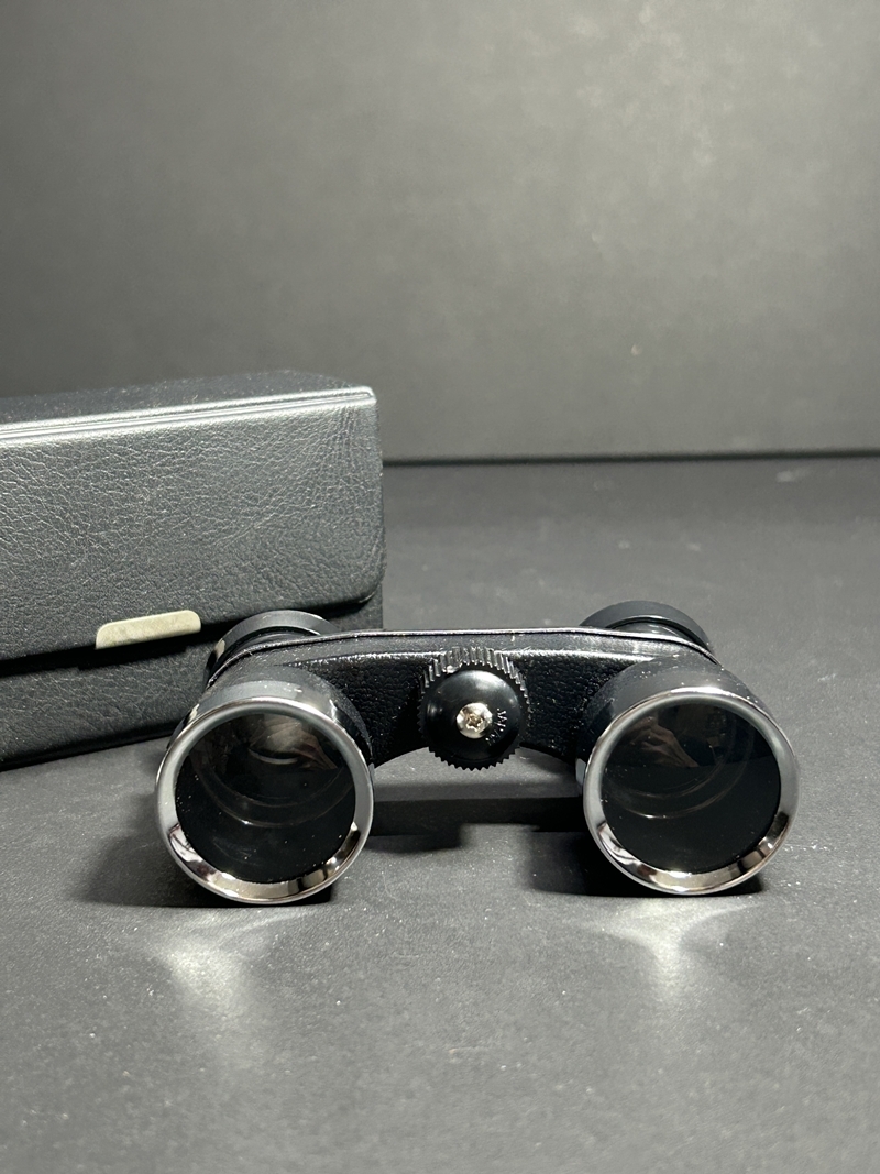 ● コレクター必見(jiàn) 日本制 オペラグラス 2.5×30 観察 ケース付き コレクション レトロ Nr73