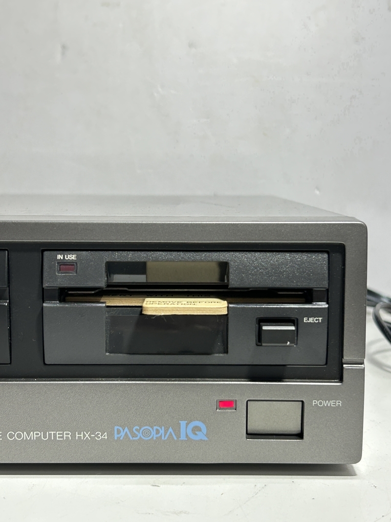 * редкий MSX2 TOSHIBA HOME COMPUTER HX-34 PASOPIA IQ Toshiba Home компьютер Paso Piaa клавиатура с коробкой retro Nr119