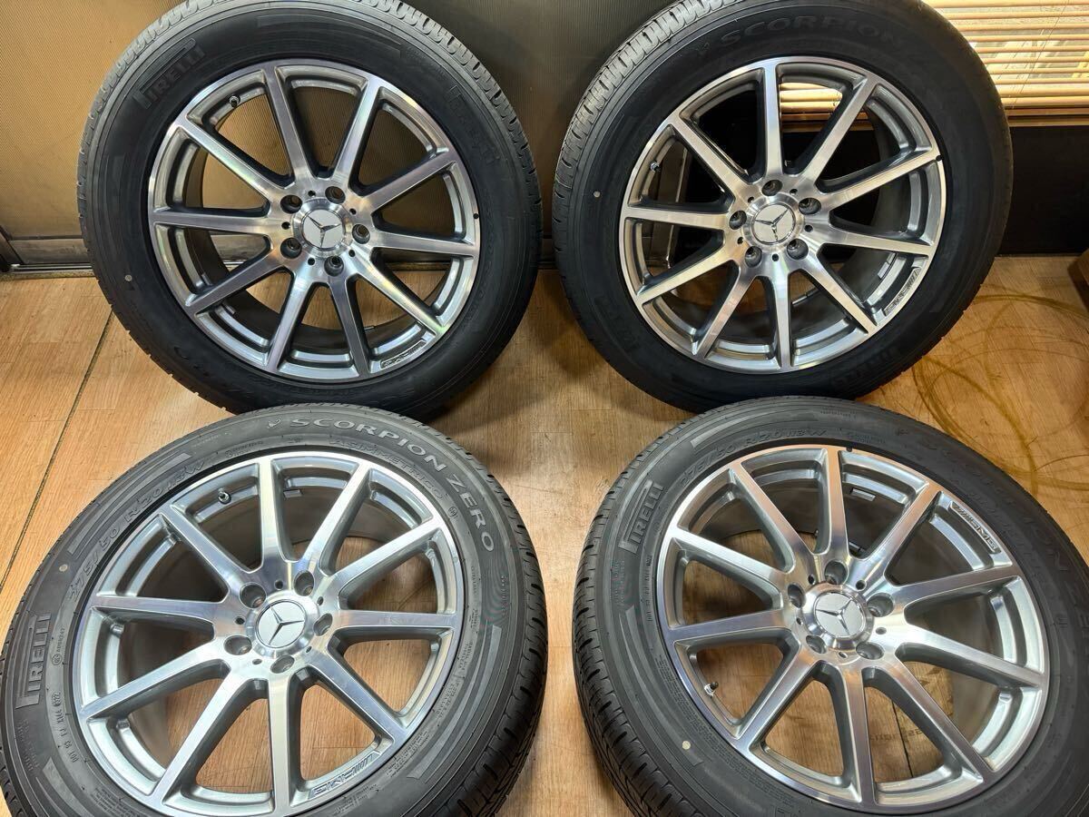 美品★MERCEDESBENZ メルセデスベンツ Gクラス W463 純正 AMGタイヤホイールセットタイヤ バリ山