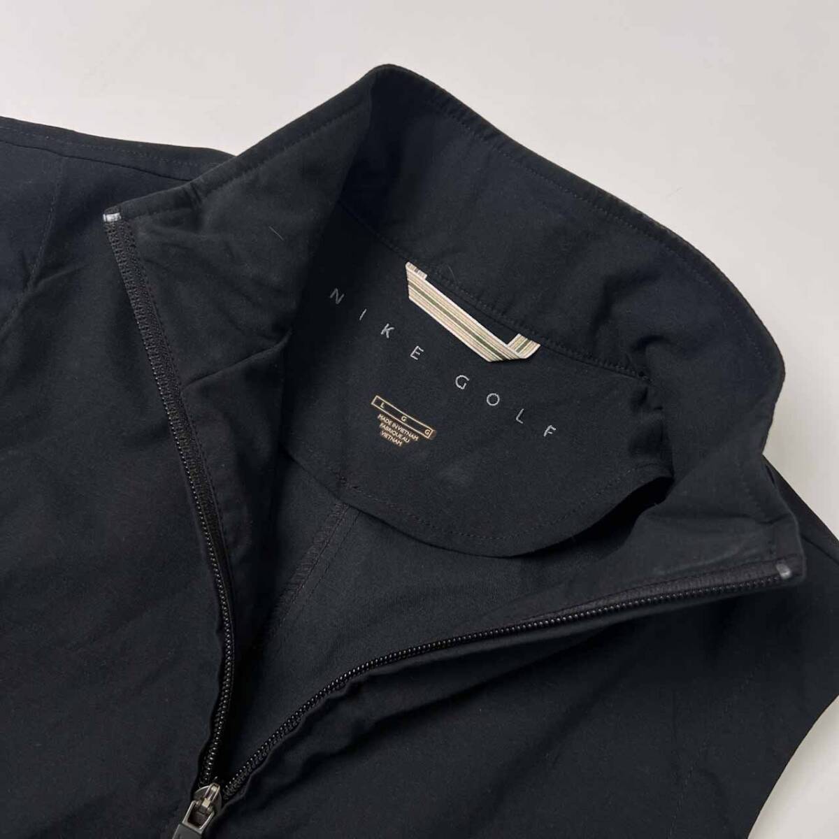 NIKE GOLF Nike Golf двойной Zip лучший LG/ черный женский
