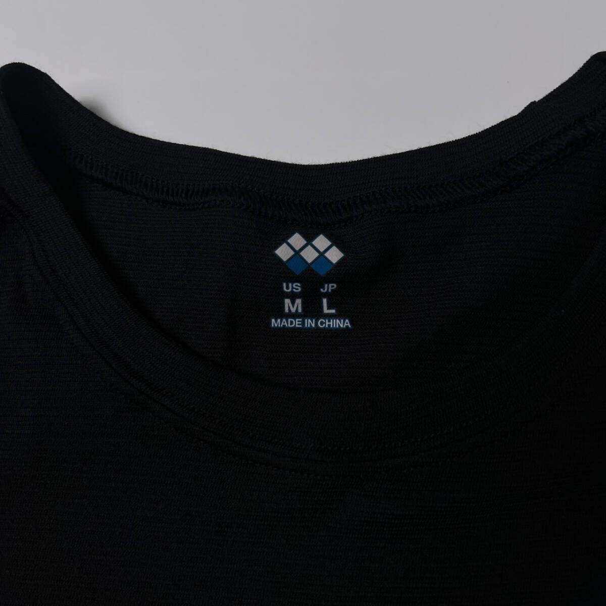 monbell モンベル ロゴプリント 半袖Tシャツ L/ブラック/インナー/アウトドア_画像4