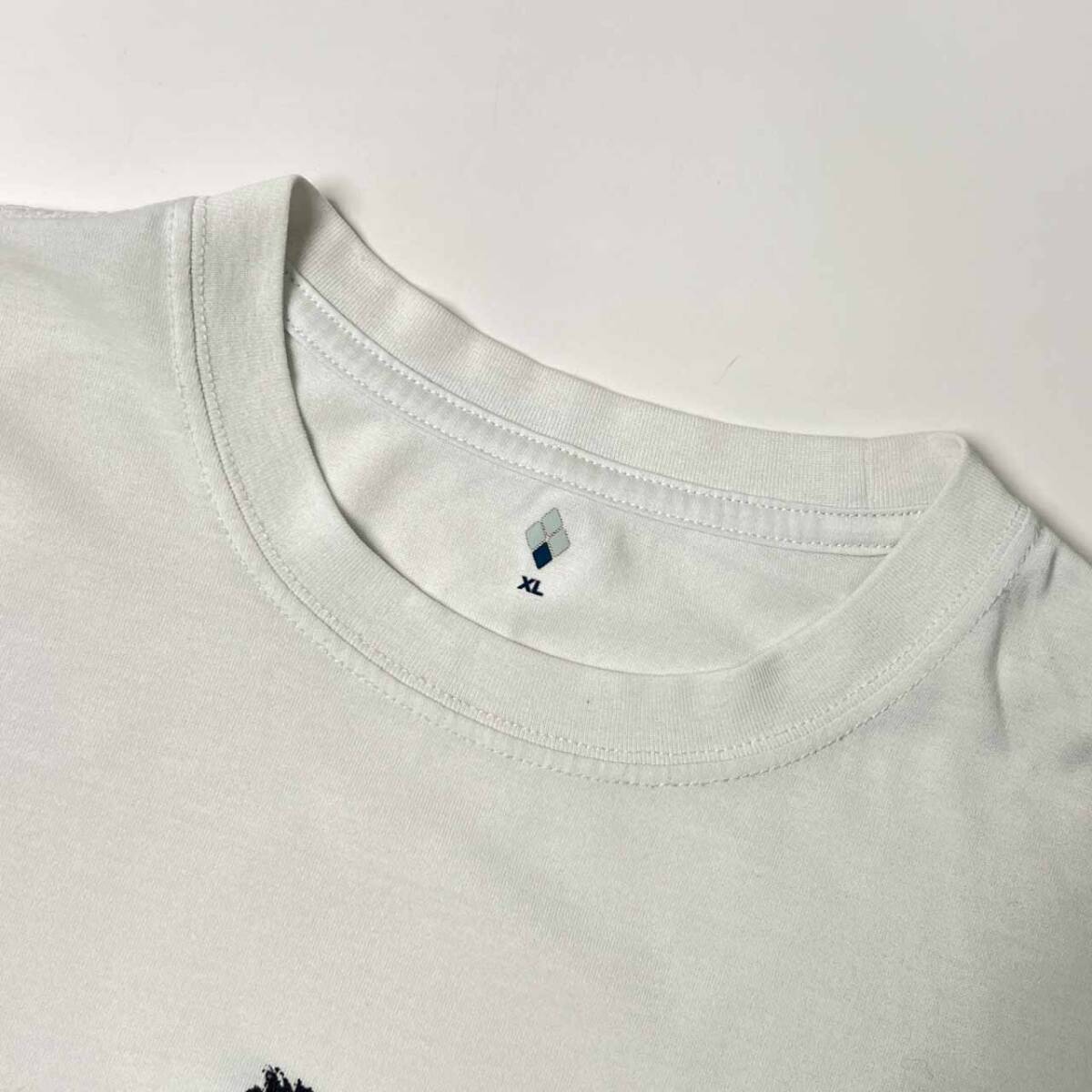 mont-bell モンベル マウンテン 山 デザイン 半袖 Tシャツ XL/ホワイト メンズ #1114145_画像4