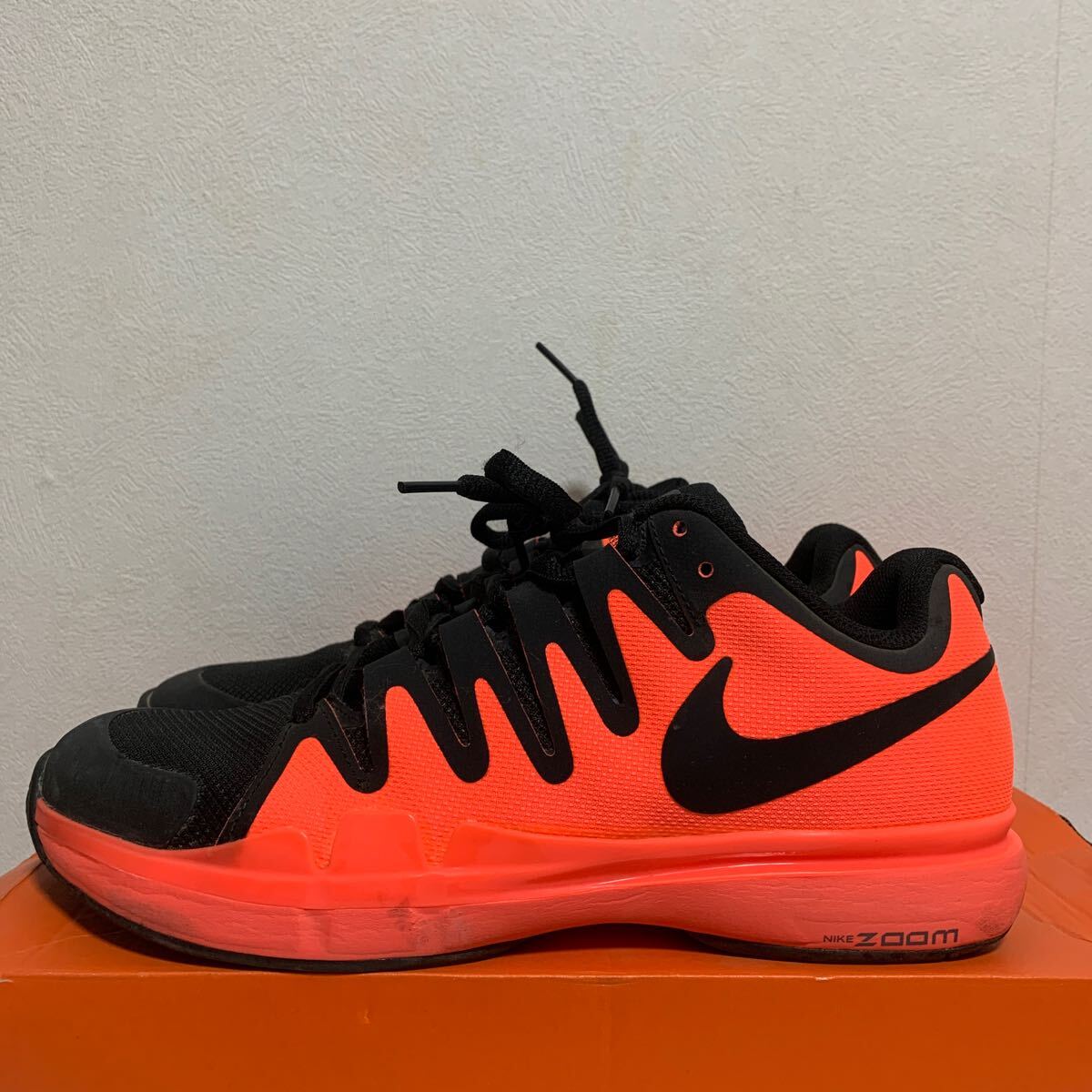 NIKE Nike ZOOM VAPOR 9.5 TOR спортивные туфли 26cm коробка есть 