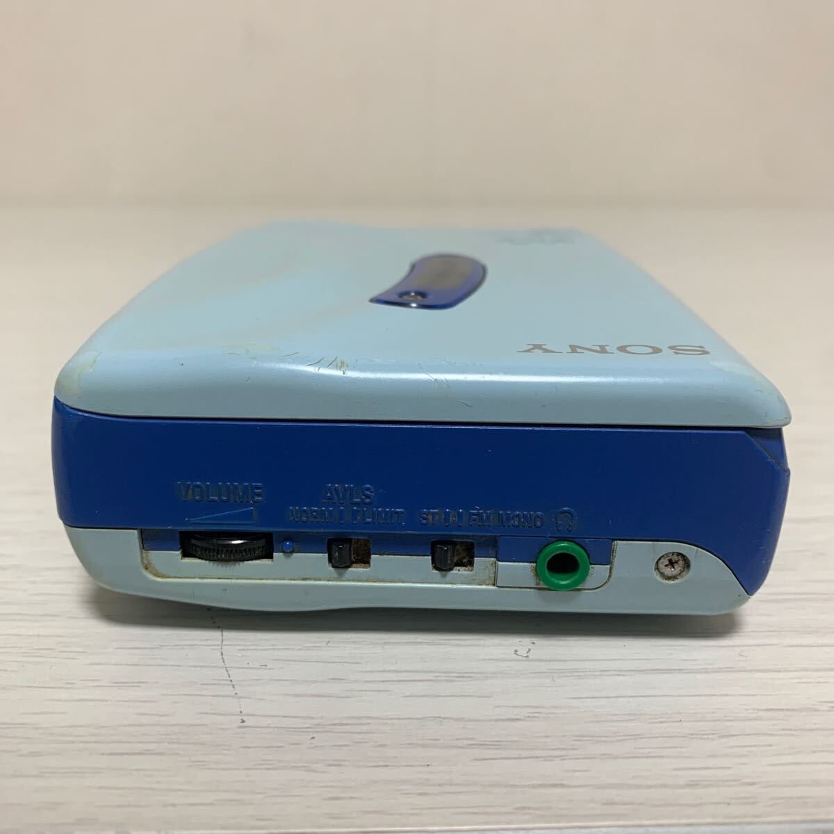 【動(dòng)作未確認(rèn)】SONY ソニー WALKMAN カセットウォークマン WM-FX202 ブルー