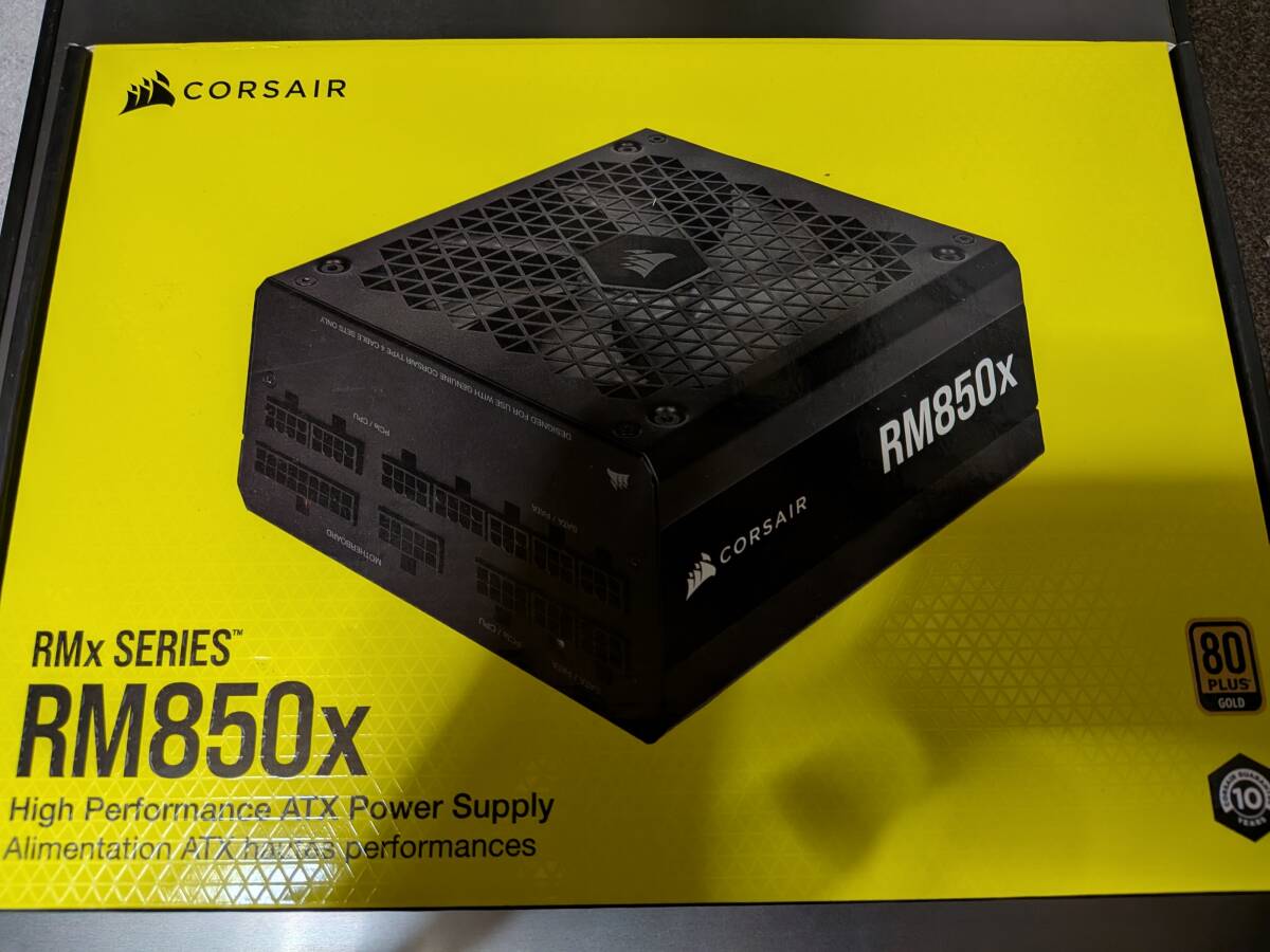 中古　CORSAIR RM850x 2021モデル (CP-9020200-JP)