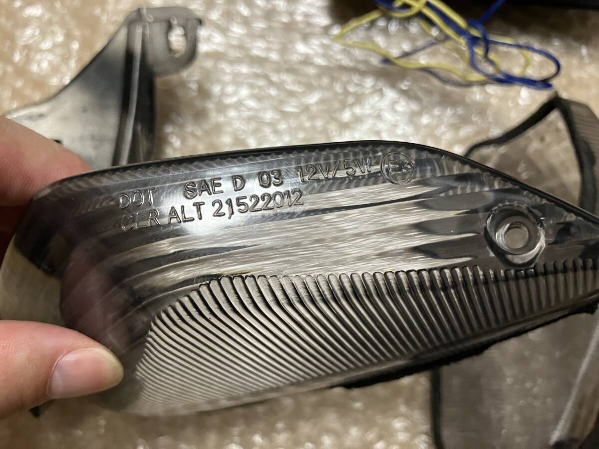 ジャンク品 ZX-14R ZX14R ZZR1400 スモークレンズ LEDテールランプ