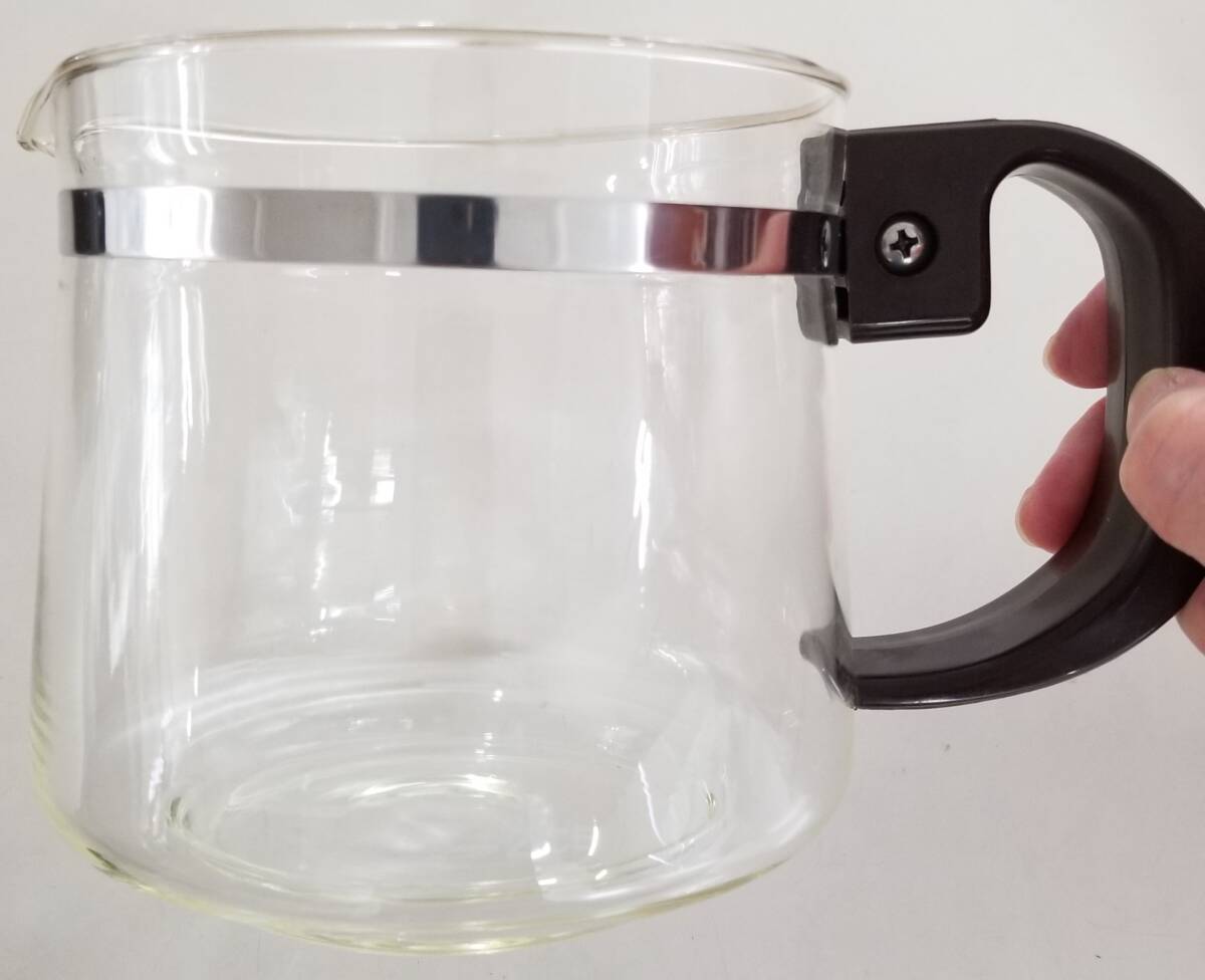 ジャンク品 浄水機能付 コーヒーメーカー IZUMI IC-3801 容量 5カップ 675ml 家庭用 ブラウン_画像8