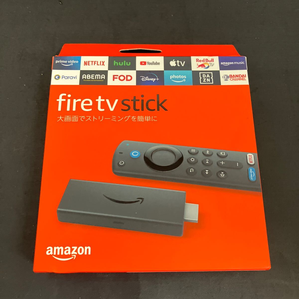Amazon アマゾン リモコン Fire TV Stick ファイヤースティック 箱付　K5008