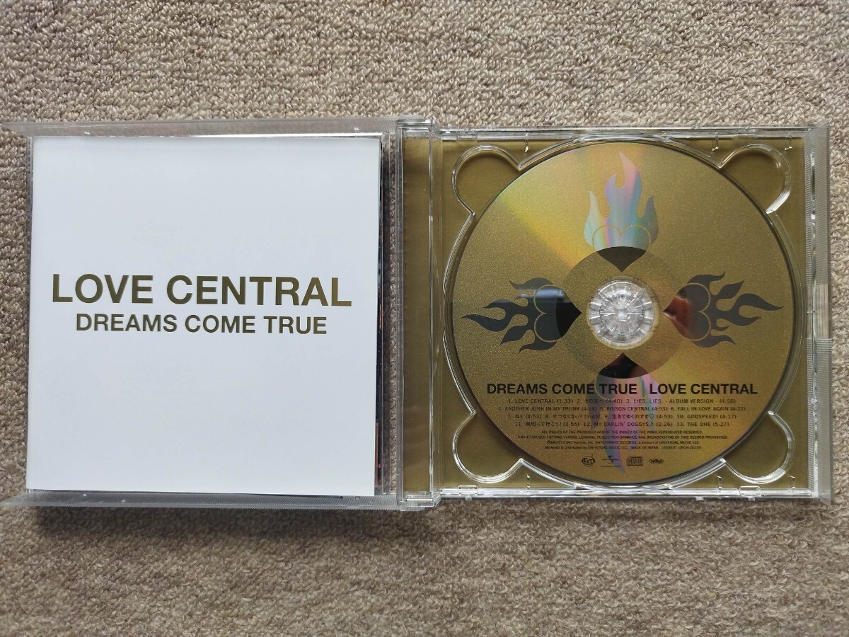 DREAMS COME TRUE 「LOVE CENTRAL」 アルバムCD_画像2