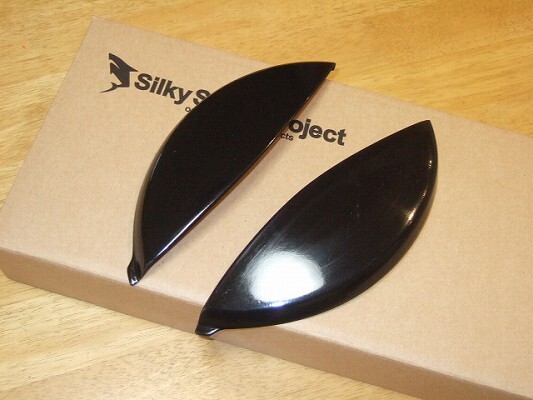 ダイハツ L675S 前期型 ミラココア ハロゲンヘッドライト用 アイライン Type1 FRP制 未涂裝 Silky Shark Project制