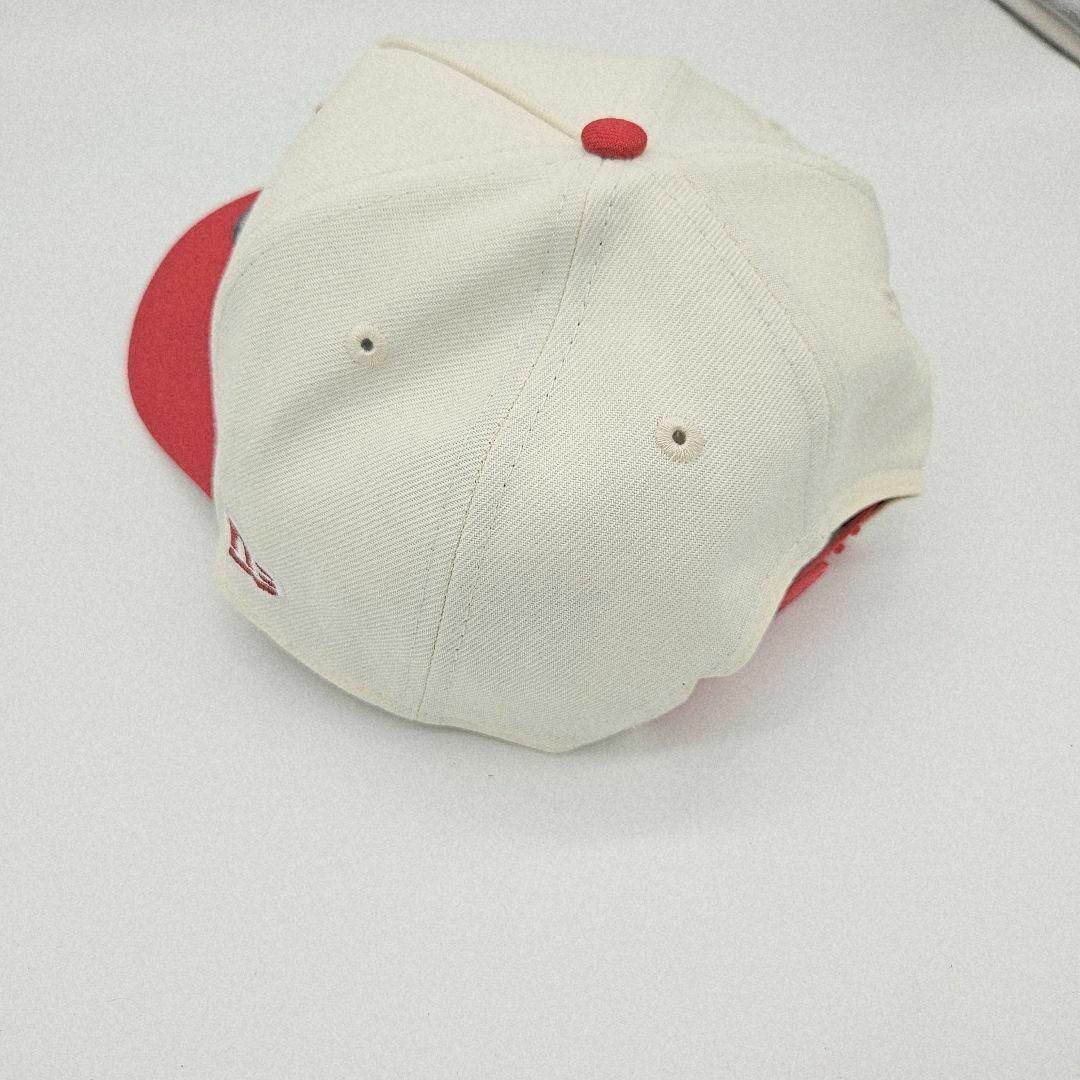 NEW ERA LA ドジャース 9FIFTY ニューエラ ホワイト レッド 白赤 逆ロゴ 白 赤 ドジャース ニューエラ キャップ LA 限定 100