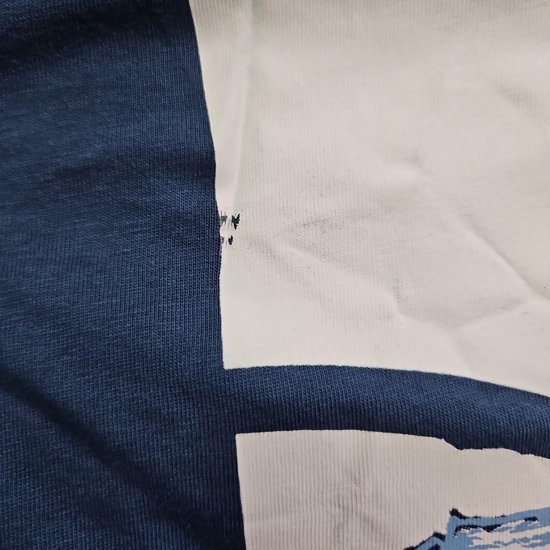 XL アメリカ ノースフェイス Tシャツ ロゴ ハーフドーム 山 ネイビー the north face 2