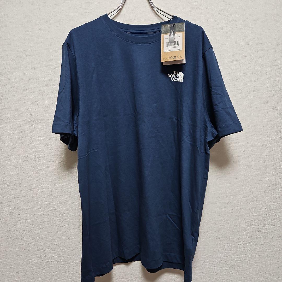XL アメリカ ノースフェイス Tシャツ ロゴ ハーフドーム 山 ネイビー the north face 2