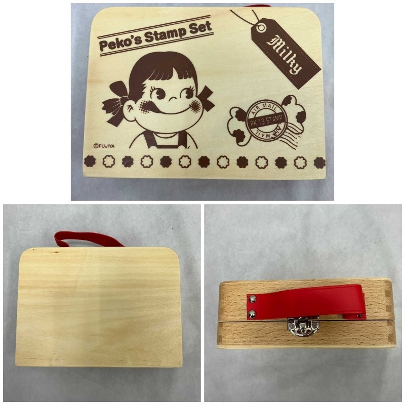 レア 不二家 ペコちゃん スタンプセット 懸賞当選品 ミルキー 非売品 ペコちゃん スタンプセット 不二家 懸賞当選品 非売品 ハンコ