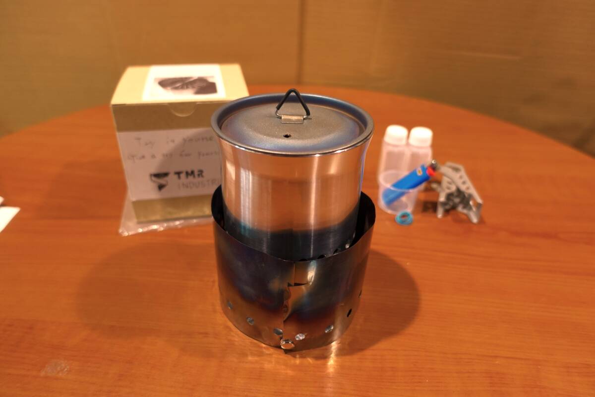 L.T.Cooker 330 LTクッカー TMR industries メッシュストーブ TOAKS VARGO エバニュー EPI Trangia UNHALFDRAWING MUNIEQ X-Mesh Stove
