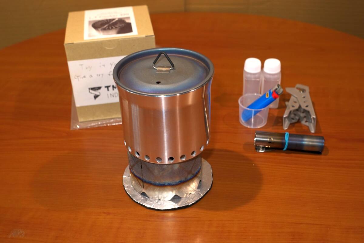 L.T.Cooker 330 LTクッカー TMR industries メッシュストーブ TOAKS VARGO エバニュー EPI Trangia UNHALFDRAWING MUNIEQ X-Mesh Stove