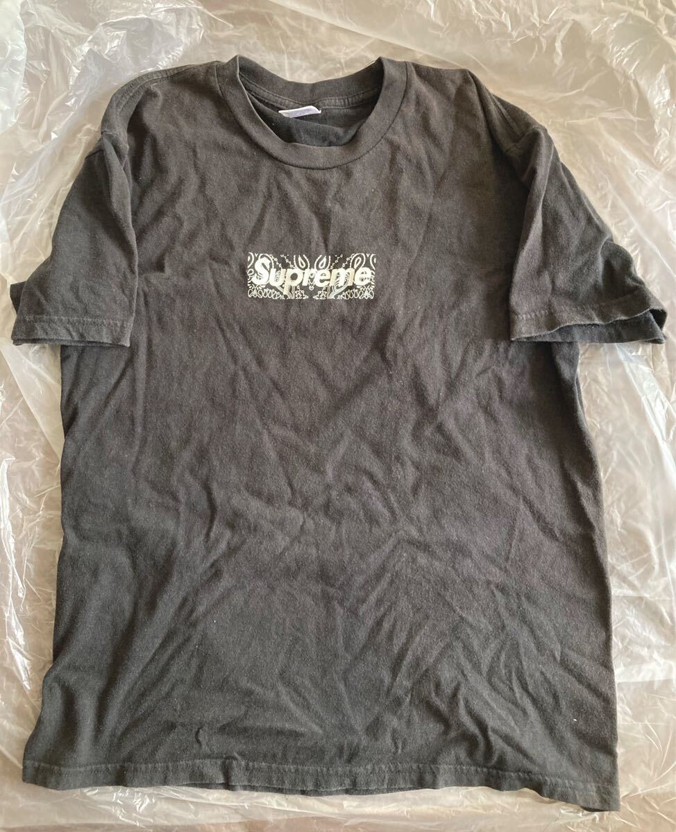 Supreme bandana Box Logo Tee シュプリーム　バンダナ　ボックス　 半袖Tシャツ