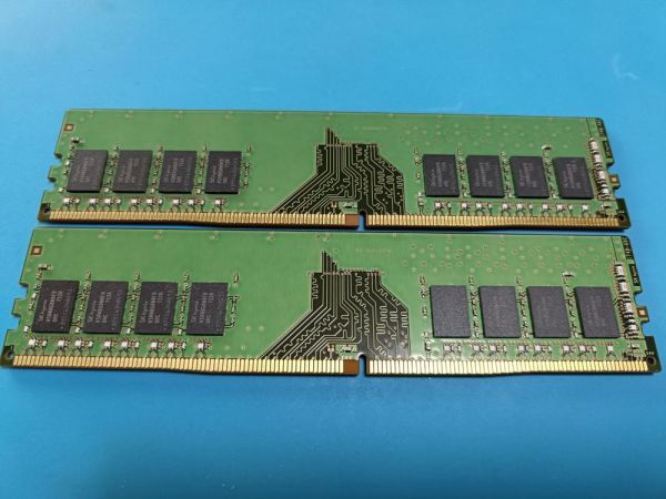(BIOS確認済み)デスクトップPC用【SKhynix】 8GB 1Rx8 DDR4 PC4-2400T 8GBx2枚　計16GB No.21