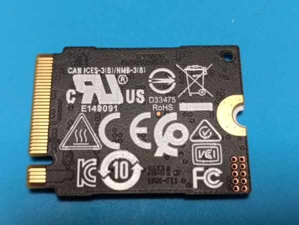 (BIOS確認(rèn)済み) SSD SAMSUNG MZ-9LQ256A 256GB No.21