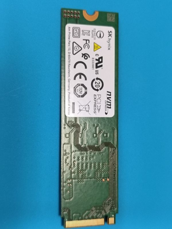 (BIOS確認済み) SSD SK hynix HFM256GDJTNG 256GB No.24
