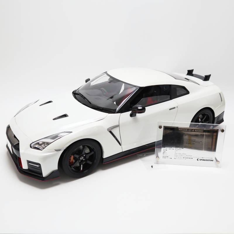 S06-s043 S06-s043 デアゴスティーニ 週刊 NISSAN R35 GT-R NISMO 完成品 ジャンク 一部通電確認(rèn)済み