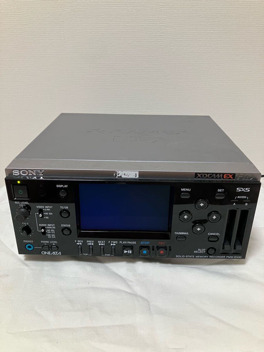 SONY PMW-EX30 XDCAM EXレコーダー　 ソニー