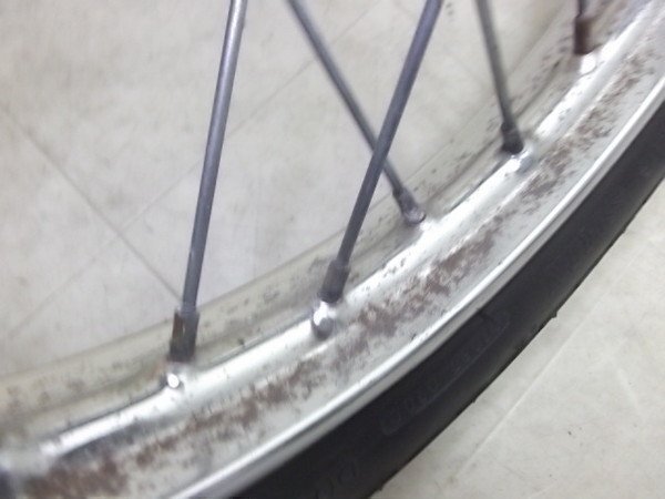 HU8205 バーディー50/Birdie(12V) リアホイール?タイヤ BA12A-1638