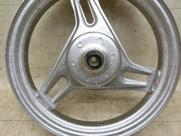 HX7690 JOG/ ジョグ/ CE50ES ペリカンジョグ フロントホイール ホイールインチ10インチ フロント 10Fホイールサイズ10×1.50 27V-2505