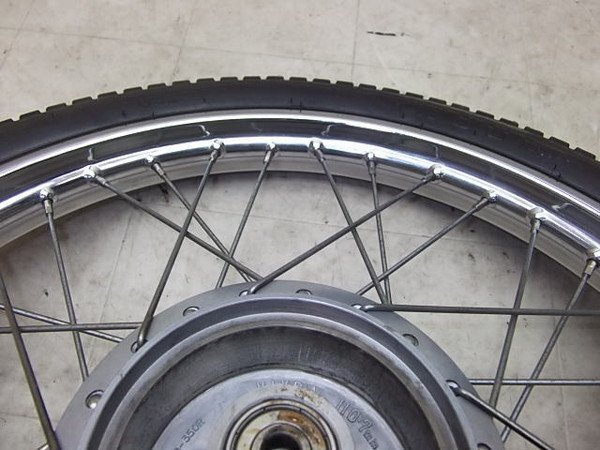 HU8080 バーディー50/Birdie(6V) リアホイール?タイヤ BA41A-2088