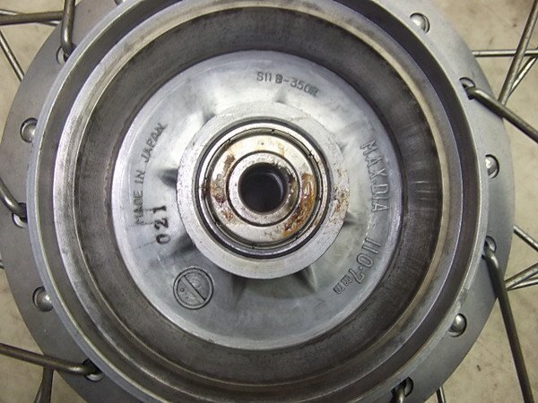 HU8080 バーディー50/Birdie(6V) リアホイール?タイヤ BA41A-2088