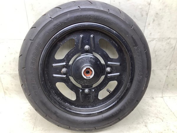 ZB4875 KSR50/ KSR-1 フロントホイール/ホイールインチ12/F、サイズ12×2.50、タイヤサイズ100/90-12、 MX050B-0126