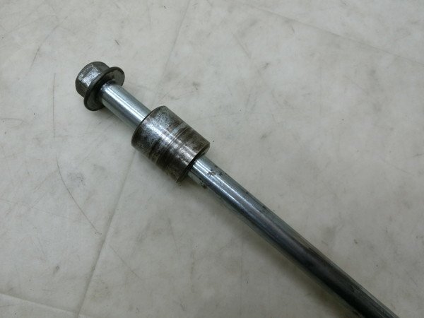 HZ1259 JOG Z/ ジョグZ/ YG50/Z フロントアクスルシャフト/ ホイール アクスル シャフト シャフト全長(zhǎng)約205mm,シャフト徑10mm 3YK-3150